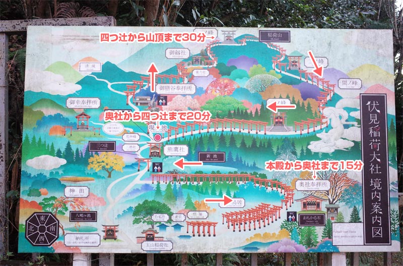 伏見稲荷の所要時間別参拝コース！アクセスからランチのおすすめ情報も