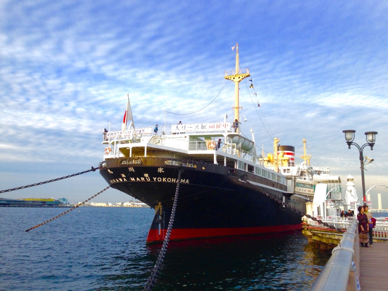 氷川丸～横浜：山下公園～