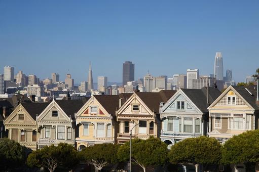 サンフランシスコ・アラモスクエアの写真素材76684519- PIXTA