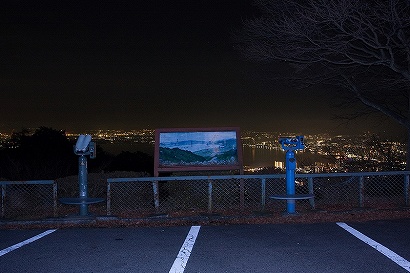 夢見ヶ丘・比叡山ドライブウェイの夜景 滋賀県大津市