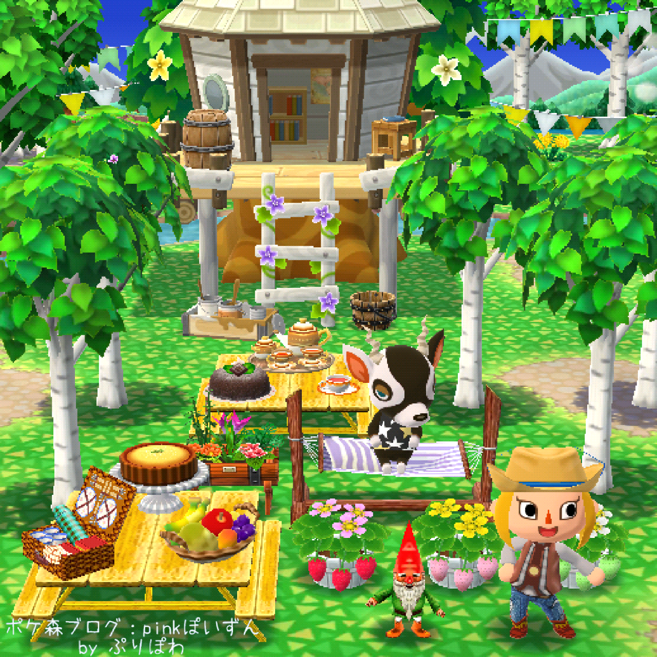 ポケ森 キャンプ場街レイアウトを作るコツ置くコツ編 ♯1 YouTubeに動画投稿しました❕