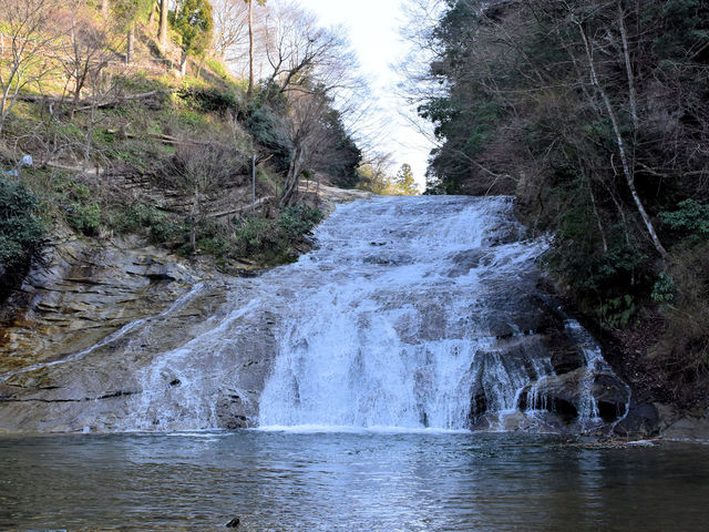 養老渓谷粟又の滝新緑の季節千葉県大多喜町 2022年4月25日