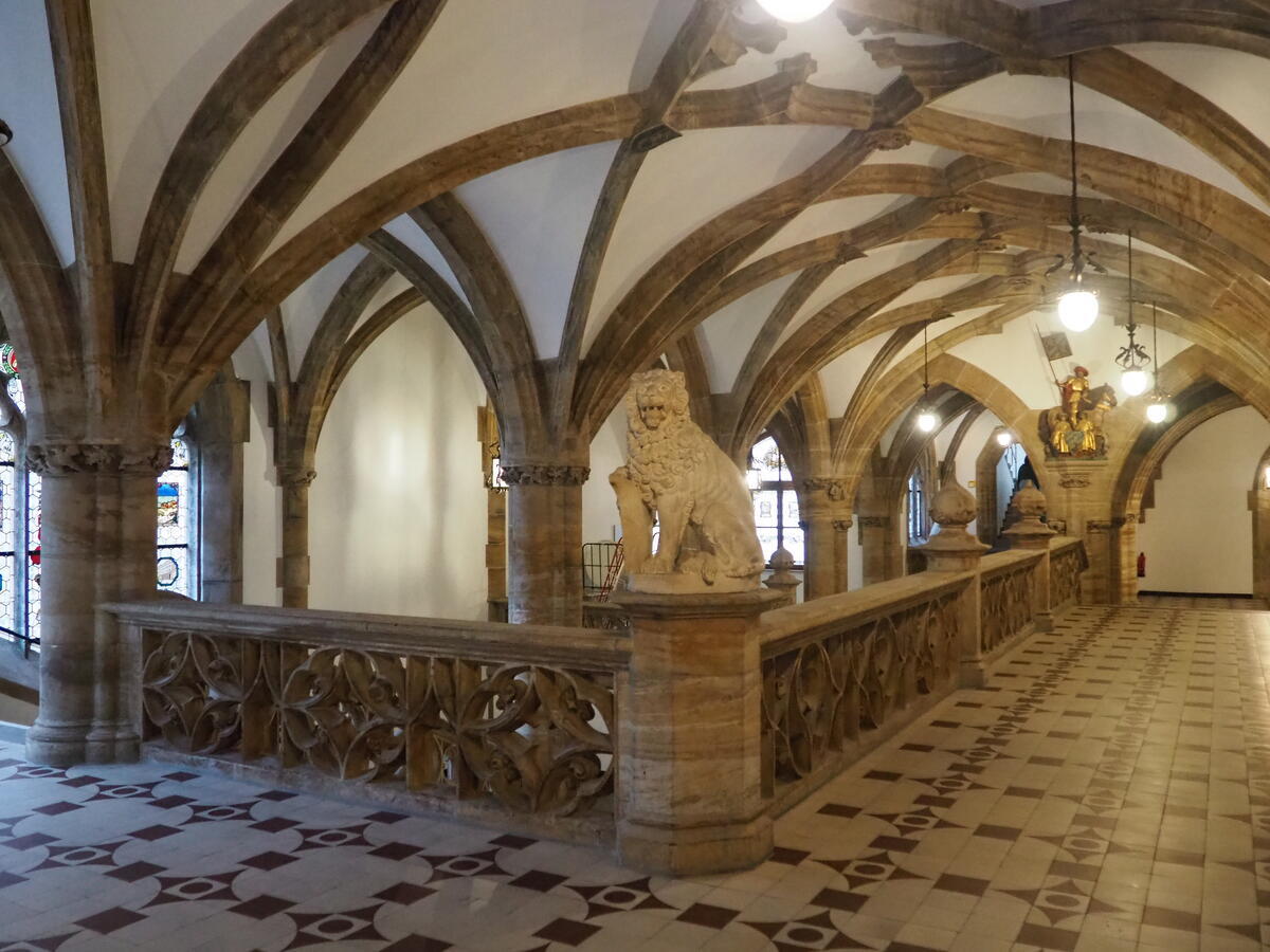 新市庁舎 ミュンヘン マリエン広場 仕掛け時計の写真素材