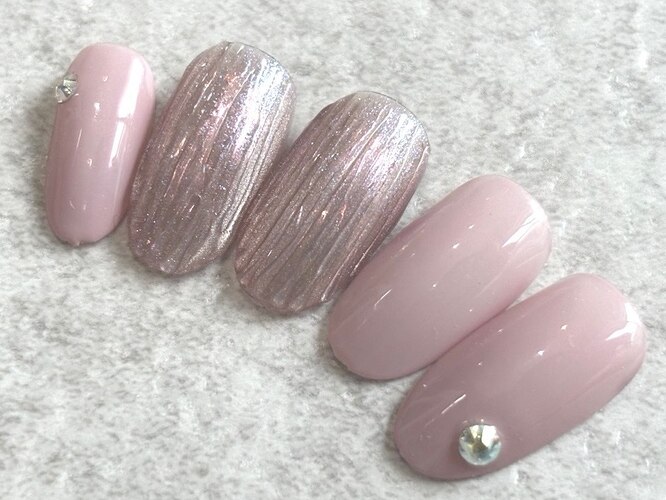 クリア囲みネイル | 東銀座・新富町ネイルサロン mani