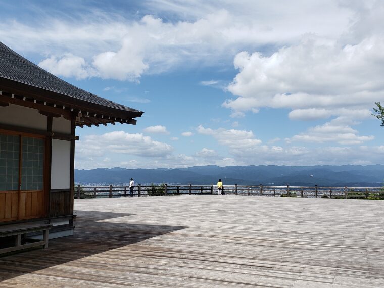 知恩院から将軍塚,知恩院から清水寺京都はんなりずむ