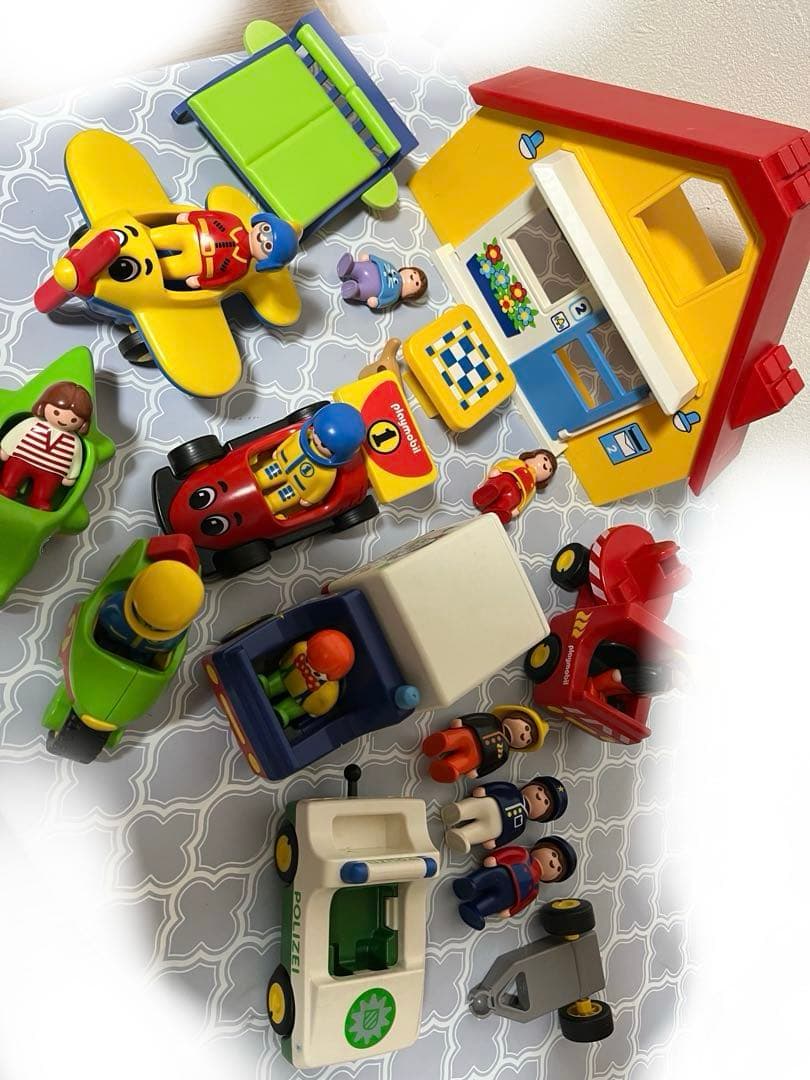 楽天市場 車 シリーズプレイモービルセットブロック ：おもちゃの通販