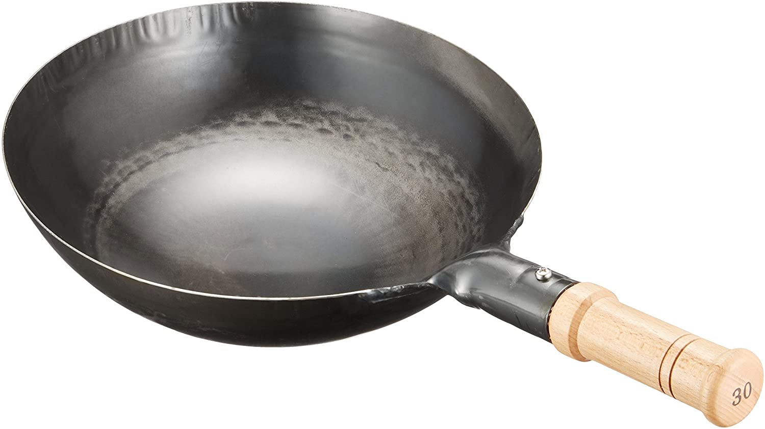 使いこむほどに育つ鉄フライパン 中華鍋 ウッドハンドル 日本製
