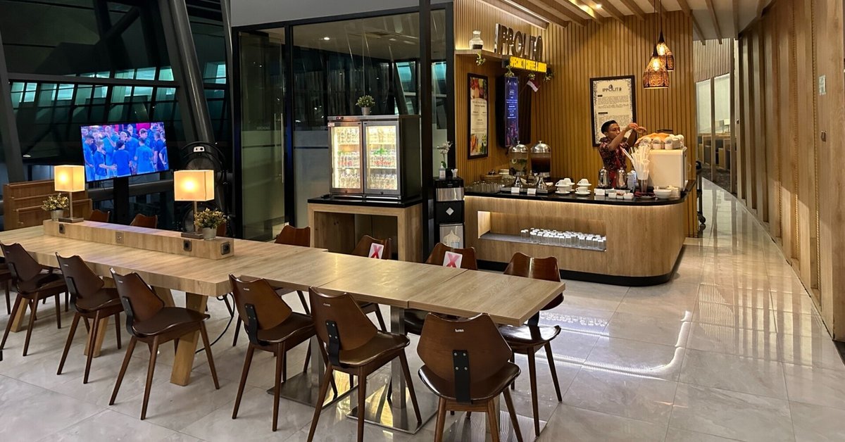 空港ラウンジ プラザプレミアムラウンジ インドネシア