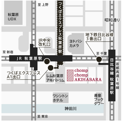 JR秋葉原駅 昭和通り口,電気街口,中央改札口,ホーム 風景写真や出口案内- 東京フォト鉄道