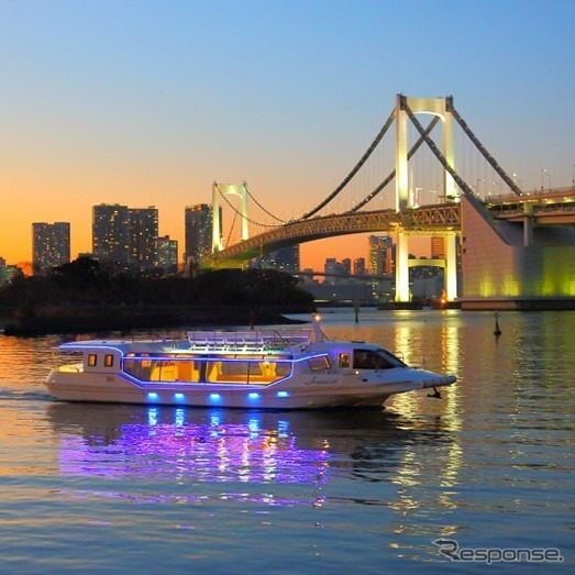 夏休み 海上バスで東京港をめぐる親子見学会 8月7日レスポンス