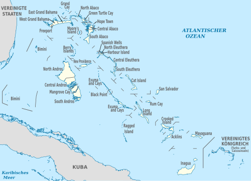 バハマにおけるデング熱流行状況