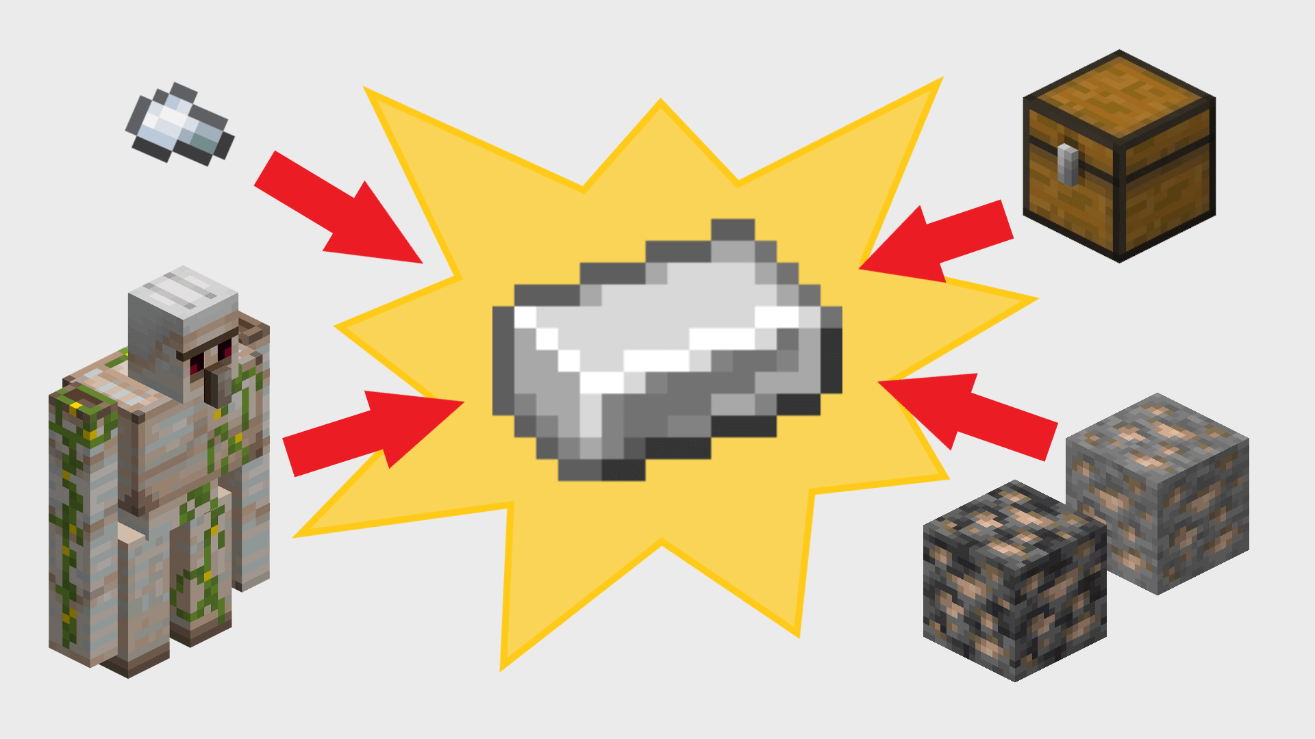 マイクラ チェストのレシピに鉄のインゴット使うのはどう？ 海外の反応マイクラ速報