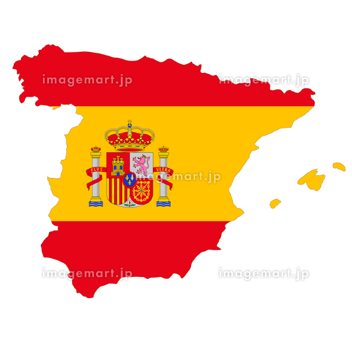 スペインと周辺国の地図 - 旅行のとも、ZenTech