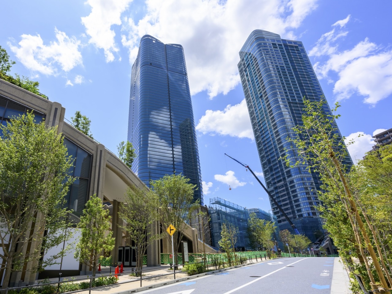 日本一高いビル 眼下に東京タワー展望台 麻布台ヒルズ