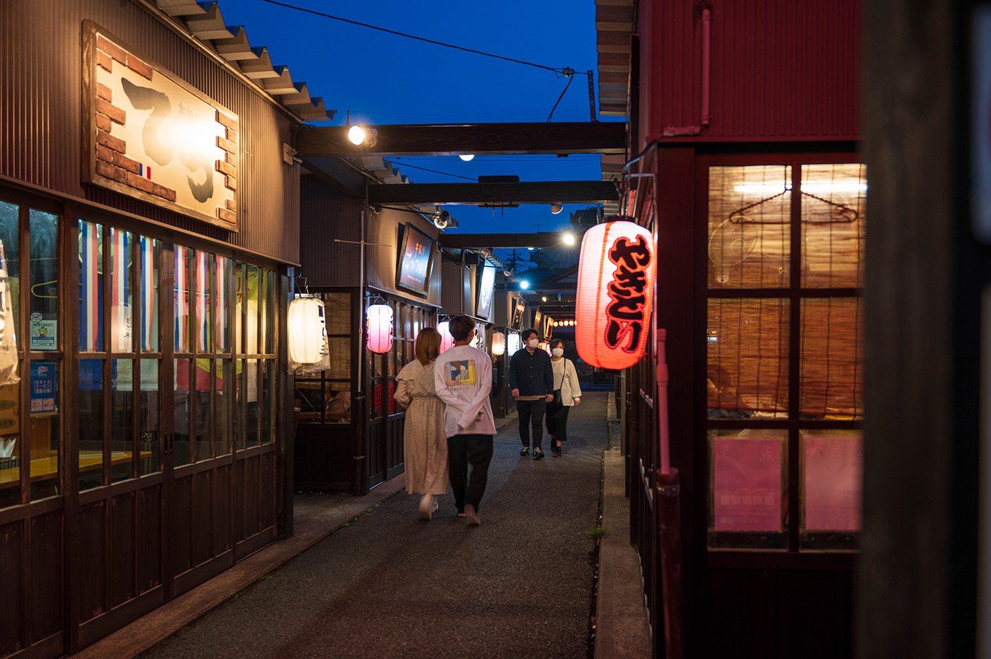 あわら温泉屋台村湯けむり横丁 : 酎ハイとわたし