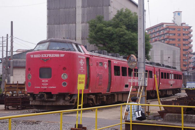 小倉工場まつり2024 有料エリア中心に展示車両を見るれきてつ