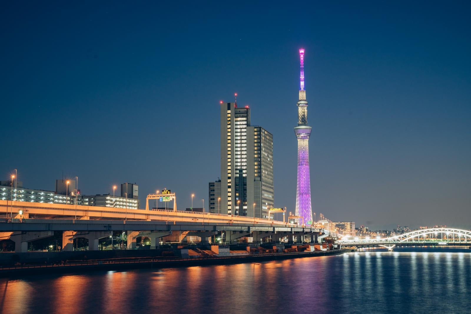 スカイツリー×花火に驚きと感動の声 隅田川花火大会で撮影された写真が非現実的な美しさねとらぼ