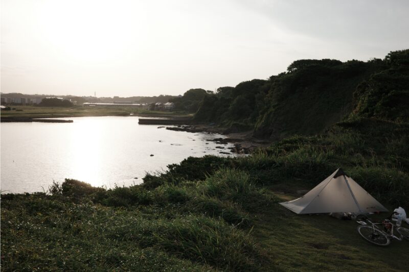 遥かなる夏の幻影:野営 三浦半島