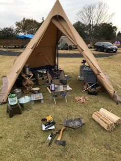 ソロキャンプのおすすめレイアウト！初心者から中級者まで納得できる快適＆安全な設営術 – TOKYO