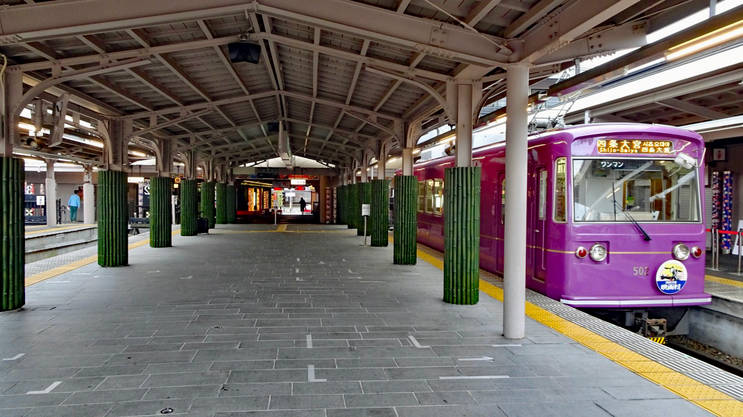 京福嵐山線 車両2008