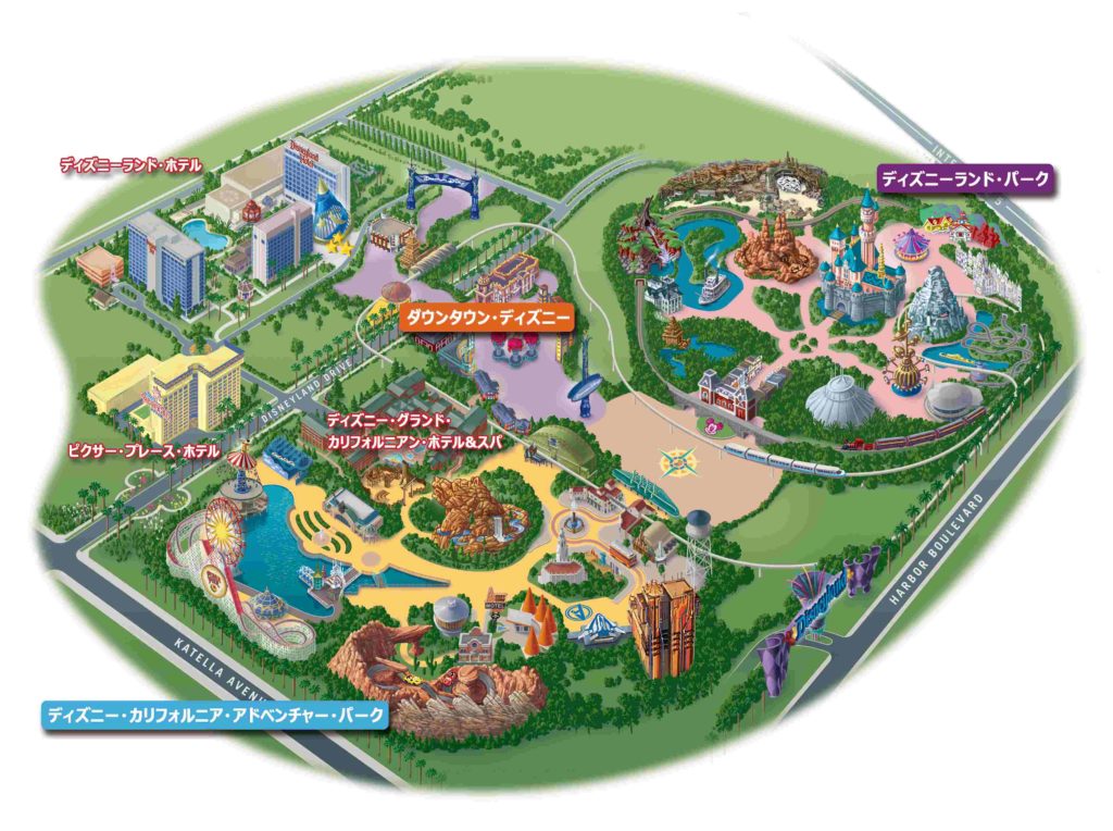 アナハイムのカリフォルニアディズニー観光に便利なARTバスの乗り方