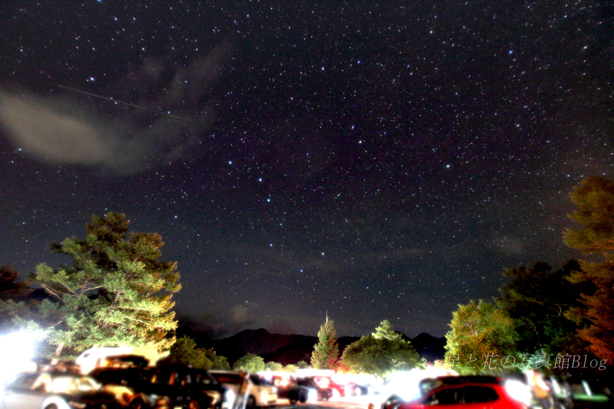 戦場ヶ原に立ち上がる天の川GANREF
