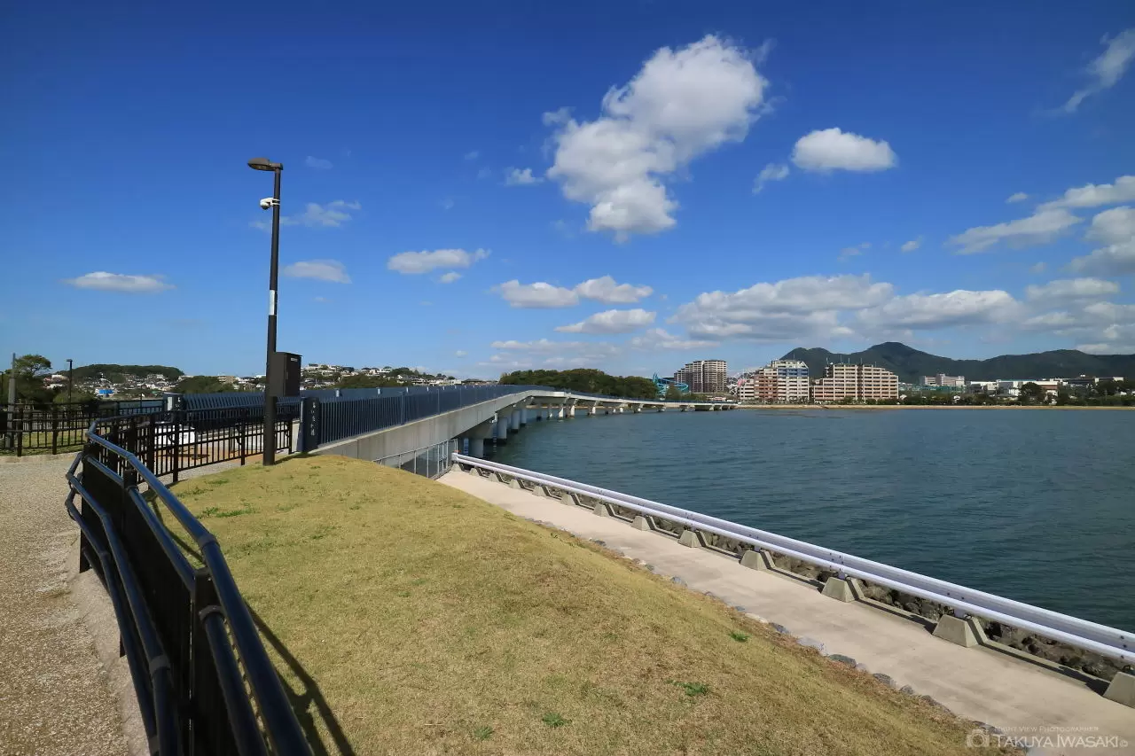 福岡市東区 福岡の穴場の散歩コース『あいたか橋』駐車場は？自転車も走れる？福岡たのしか