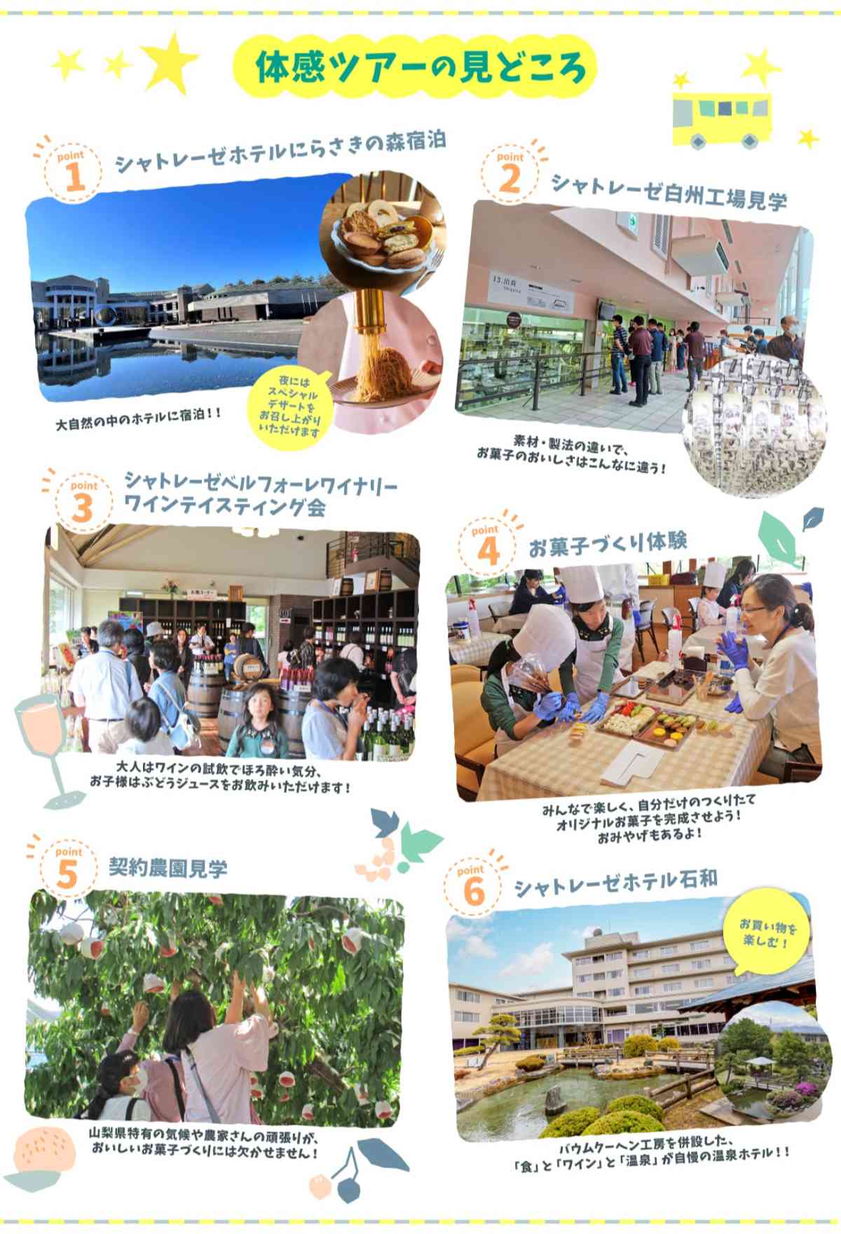 シャトレーゼがもっと好きになった体感ツアー 日帰りプラン 』山梨県の旅行記・ブログ by まんべんなくさん