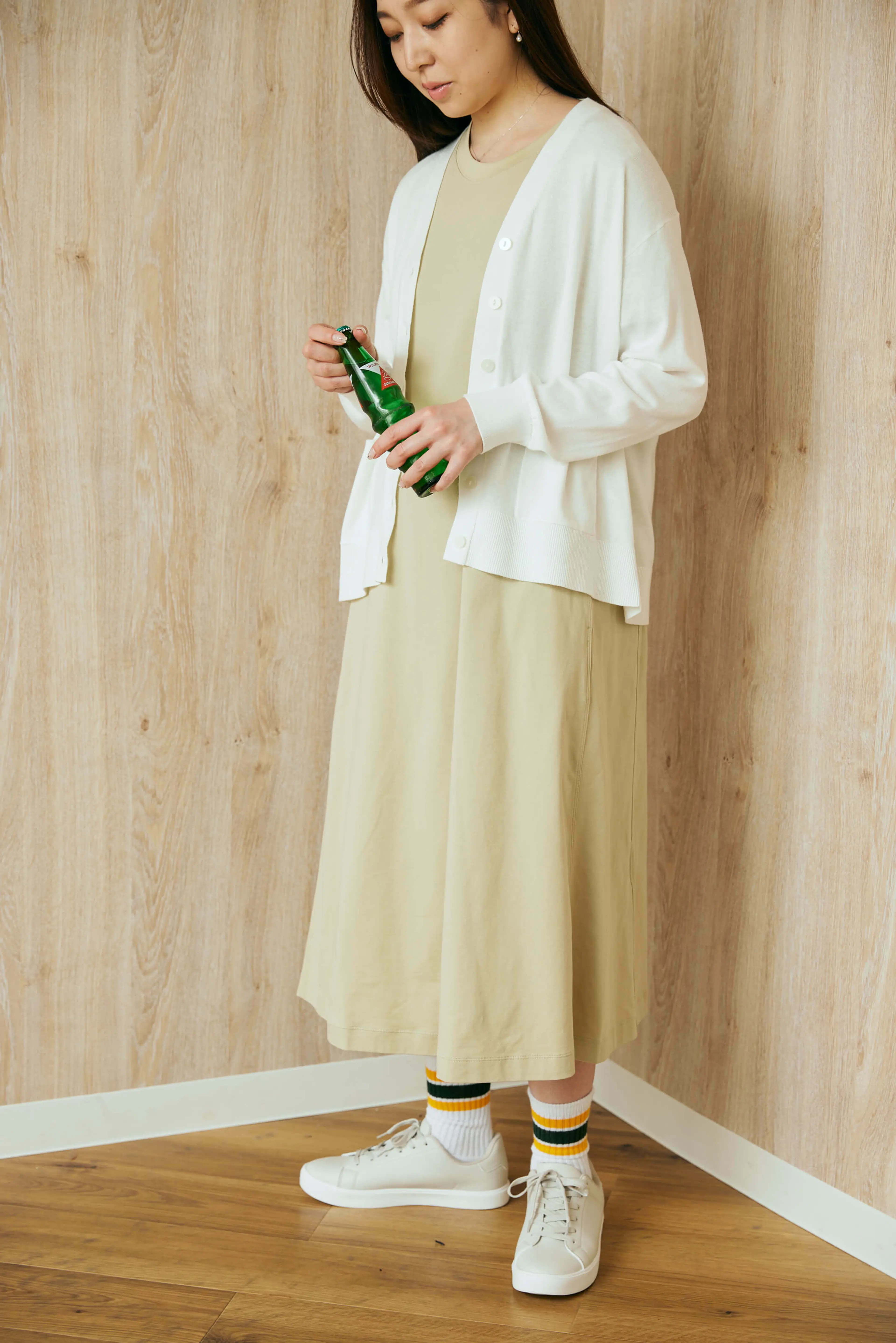 UNIQLOで！秋のキャンプコーデ 川口ゆかりLEE