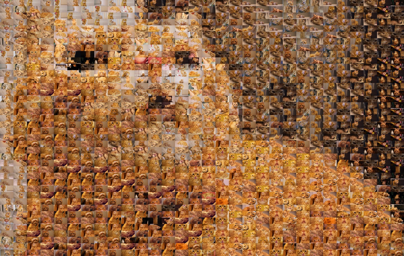 Photoshop】フォトモザイク（Photo Mosaic Portraits）を作成する方法│チャプターエイト