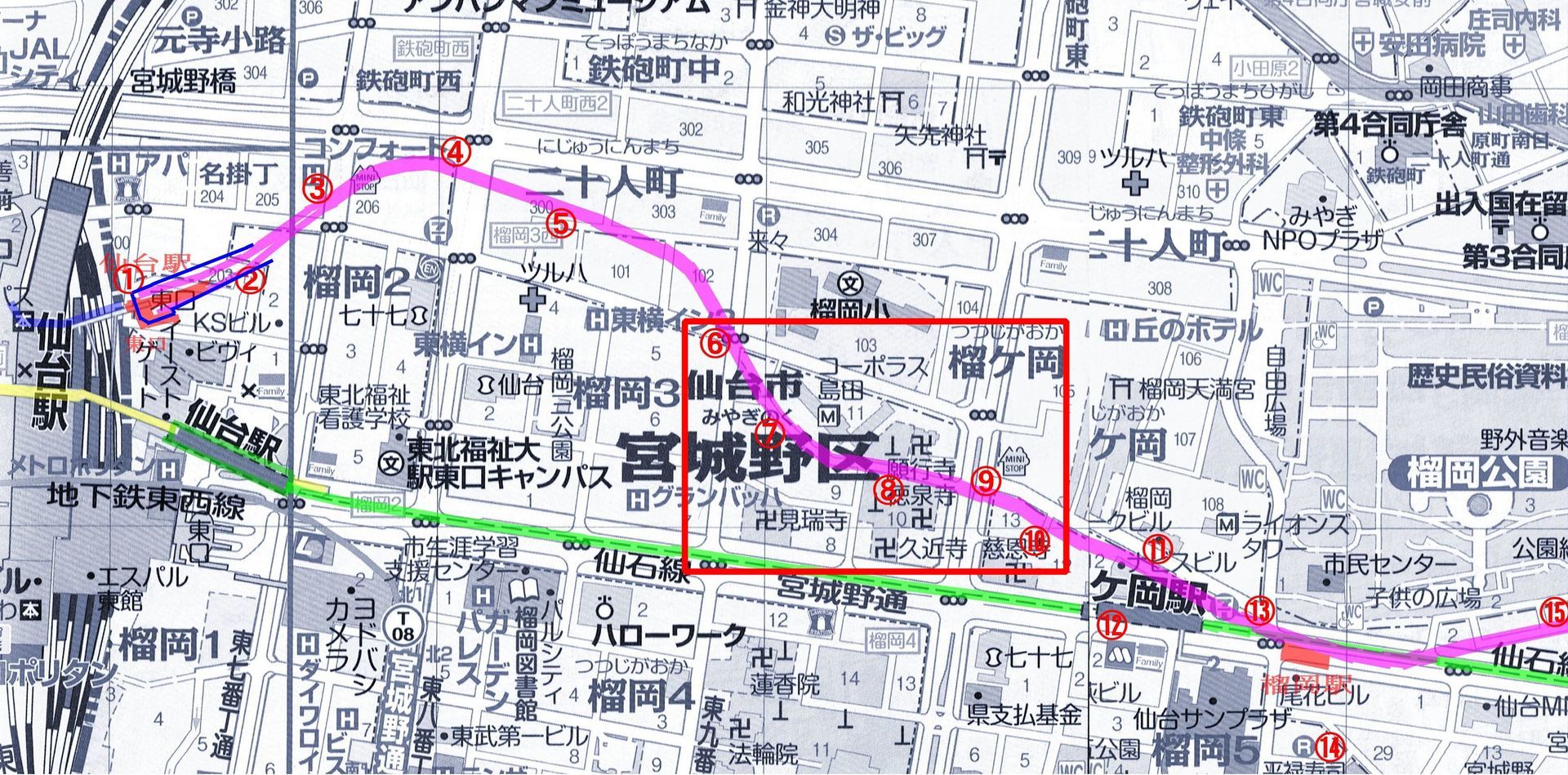 【本当に住みやすい街大賞2020in宮城】第9位 榴ヶ岡：再開発で新しい風が吹く、人情味のある昔ながらの街