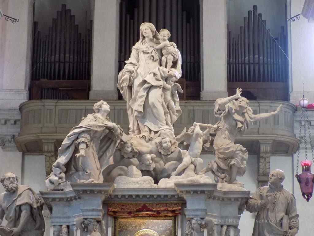 サンタ・マリア・デッラ・サルーテ、ヴェネツィア教会地図