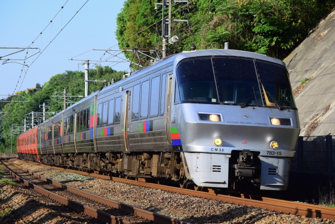 JR九州885系電車 かささぎ クロハ884-2