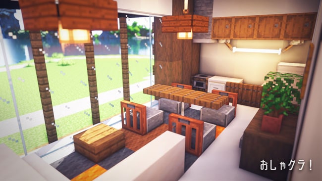 棚の作り方と使い方 装飾や建築にも使える神ブロック マインクラフト- まいくらいふ