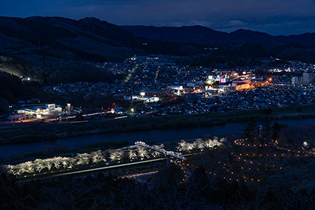 一目千本桜 柴田郡柴田町-桜の名所 周辺の駐車場 - NAVITIME