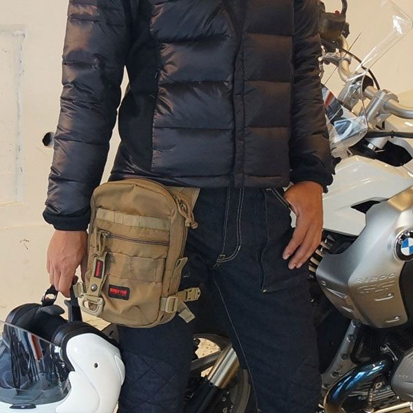 バイクにウエストバッグはダサいのか？ バッグの使い易さを比較PCXでGO