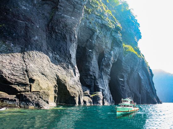 オホーツク ウトロ港 遊漁船