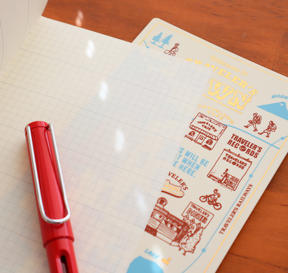 トラベラーズノート カスタマイズステッカー HIGHWAY EDITION