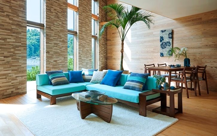 繋がるシックモダンプレミアムリゾートリビングNEXT Living