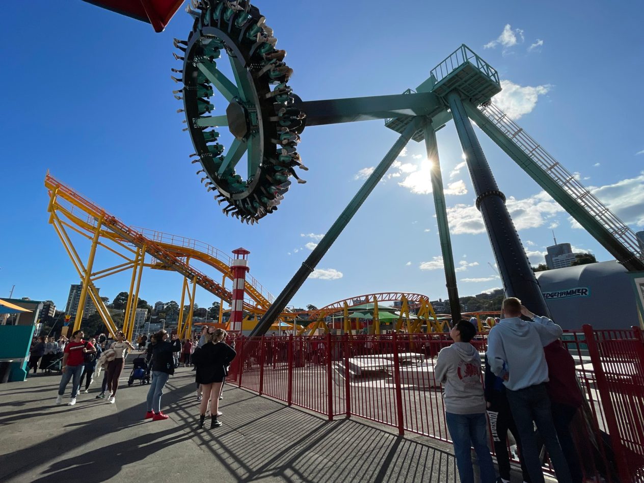 2025 Luna Parkでの旧正月、提供元：シドニールナパークシドニー, オーストラリア -