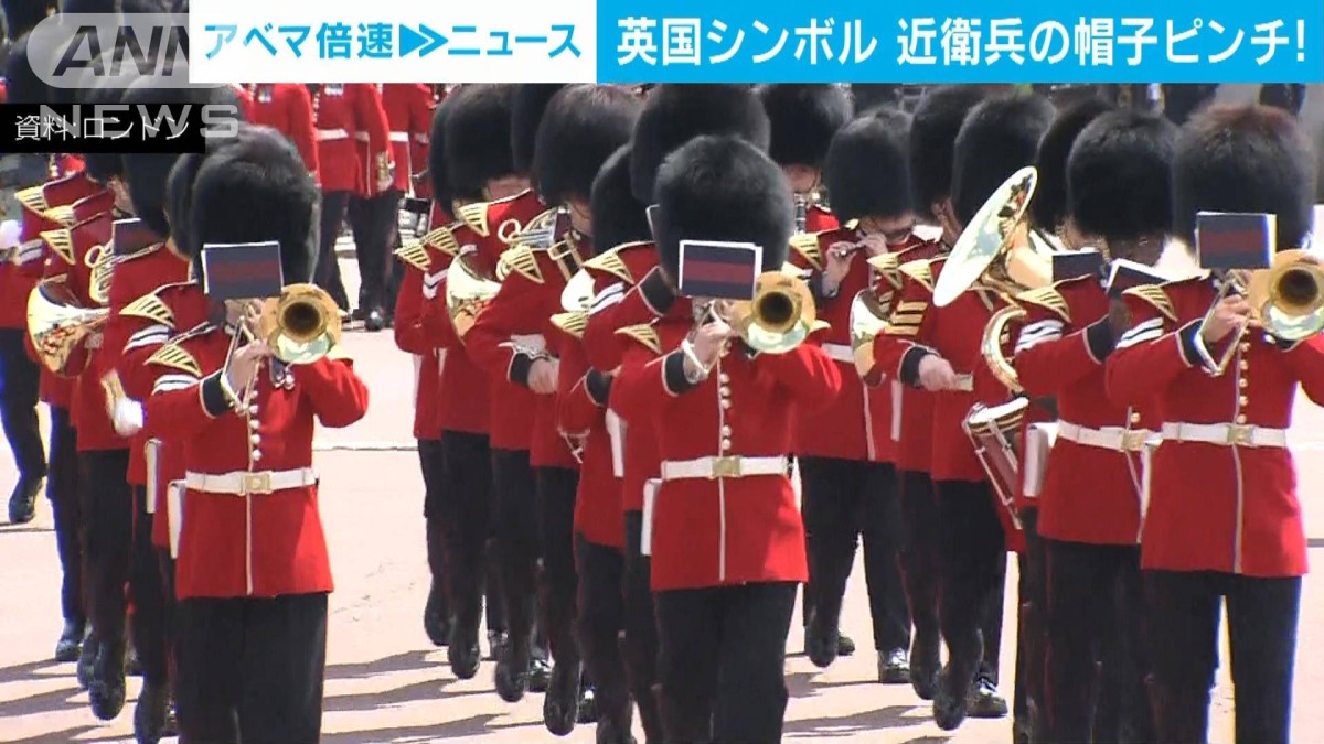 イギリス国旗を持つ近衛兵のイラスト素材113270878- PIXTA