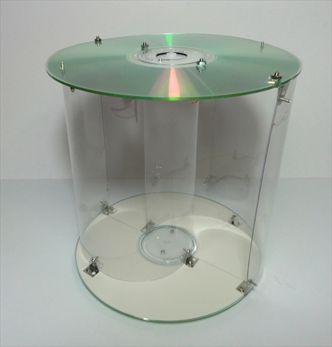 ペットボトル風車 縦軸型 垂直軸型 2連