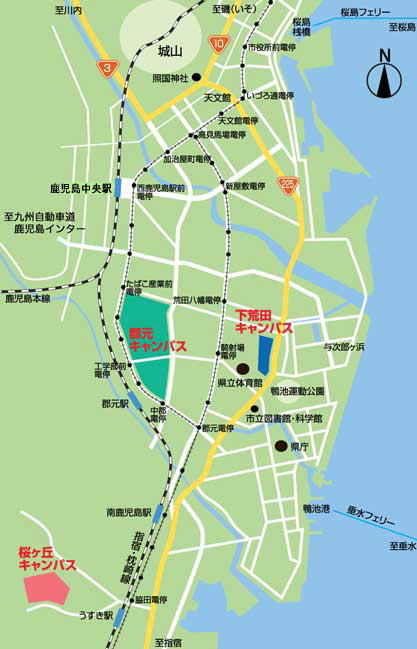 鹿児島市と鹿児島県地図のイラスト素材28509409- PIXTA