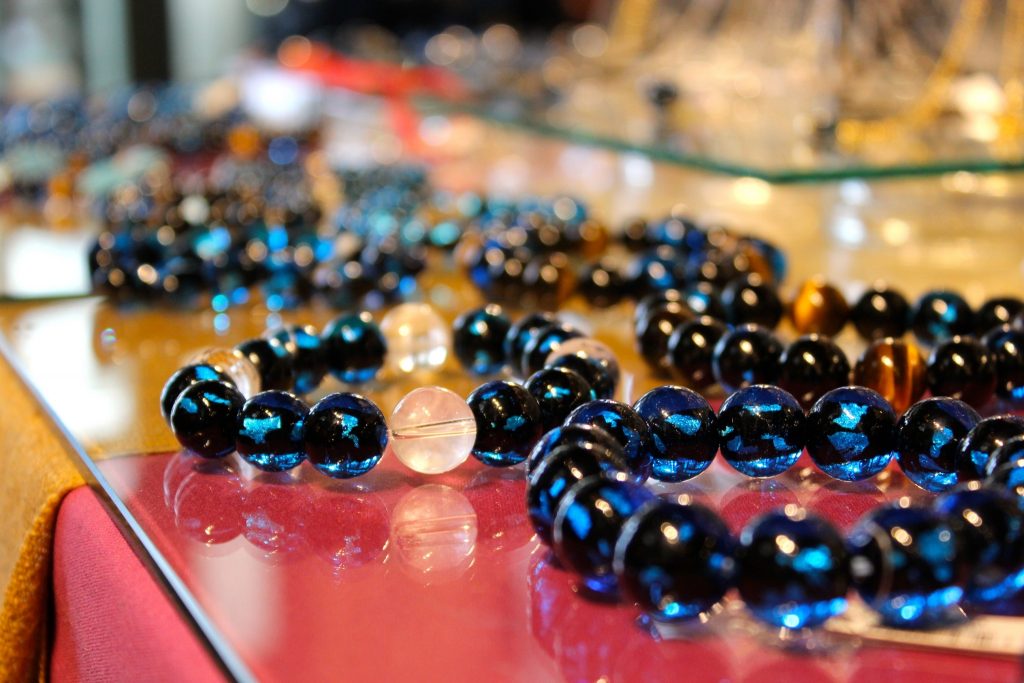 小樽硝子おちょこブルーTOMICRAFT トミクラフト 公式