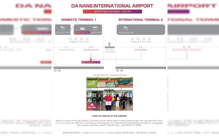 最大３名＞ダナン空港出発 定額ベトナム空港送迎シャトルのツアー詳細WILLER TRAVEL