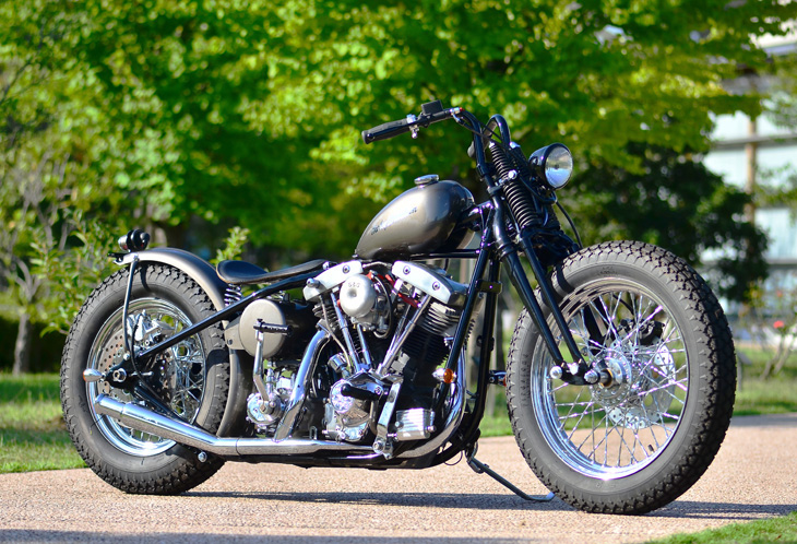 ショベル ヘッドセット：1966〜77年ショベルヘッドO-RINGスタイル 1977 SHOVELHEAD FLH1200