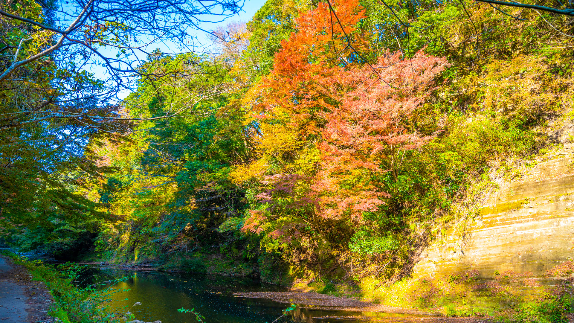 養老渓谷駅小湊鐡道 ～三角屋根の木造駅舎は春めき行楽ムード漂う ～