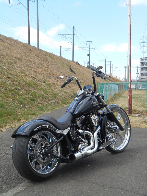 21x3.5 18x3.5 ファットスポークホイールリム ハーレーソフテイル ファットボーイ