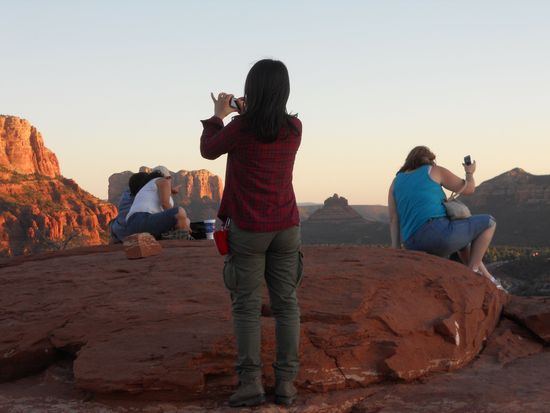 セドナ、エアポートメサの夕日は見晴らし最高！登るの簡単！たびnotas
