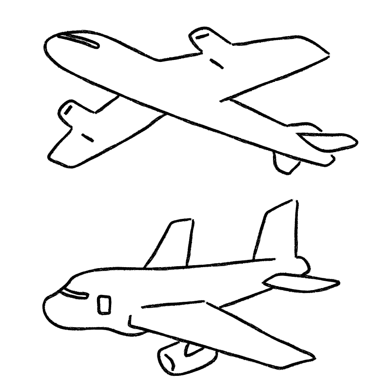 飛行機イラスト - No: 548958無料イラスト・フリー素材なら「イラストAC」